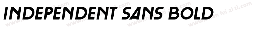 INDEPENDENT Sans Bold字体转换